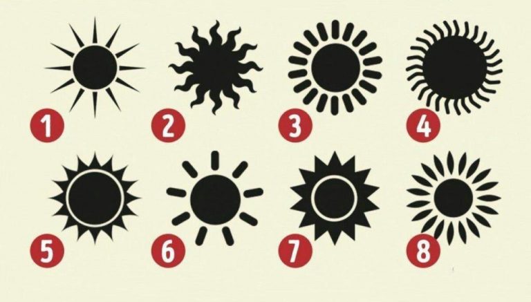 کدام خورشید بیانگر ویژگی شخصیت شماست؟ یک تصویر را انتخاب کنید!